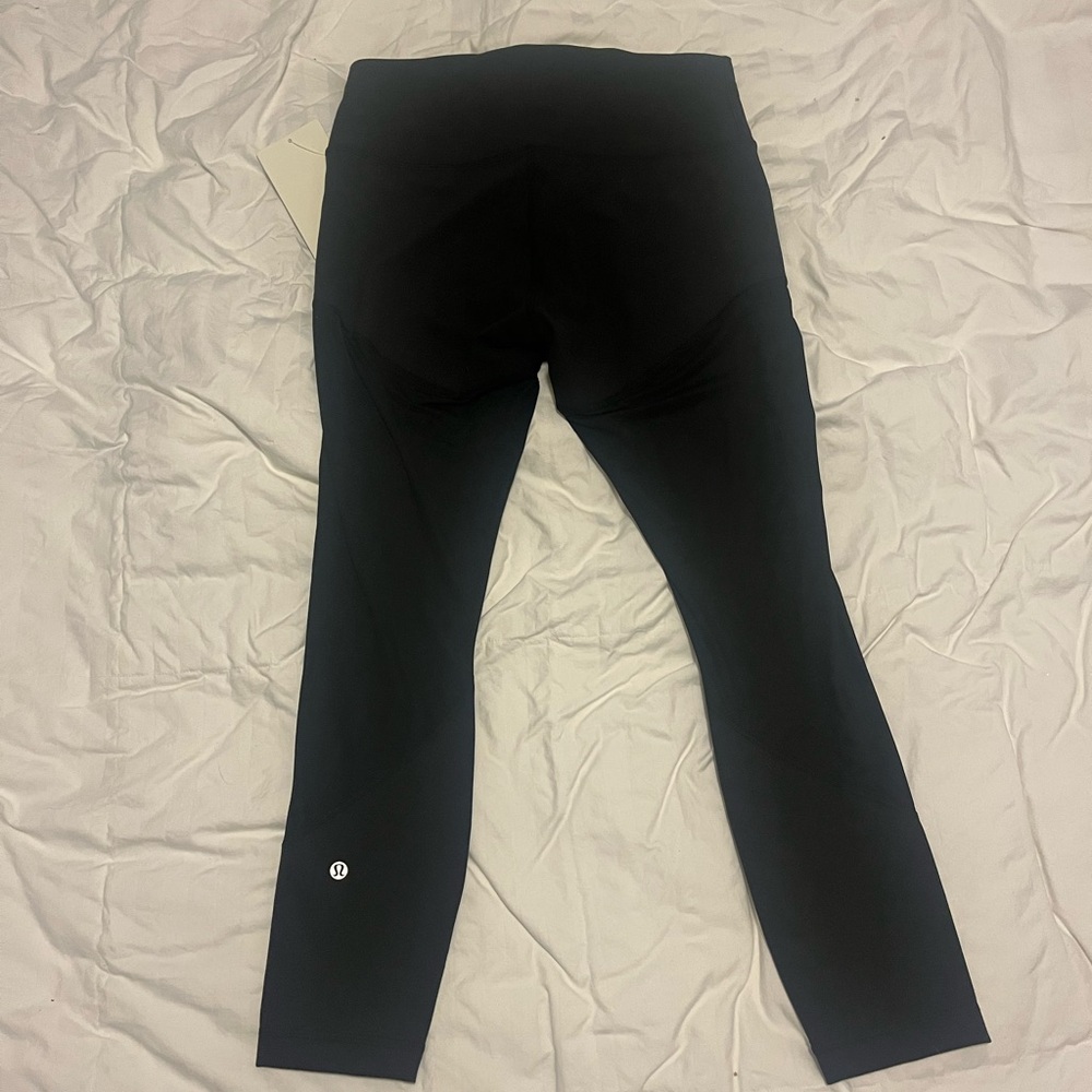 LULULEMON BLACK MESH LEGGINGS NWT